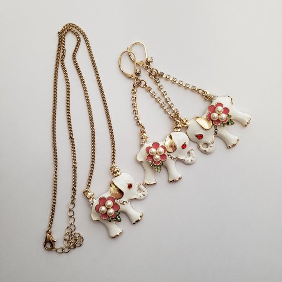 Jewelry Necklace and Earing Set. NWOT. - Picture 5 of 5